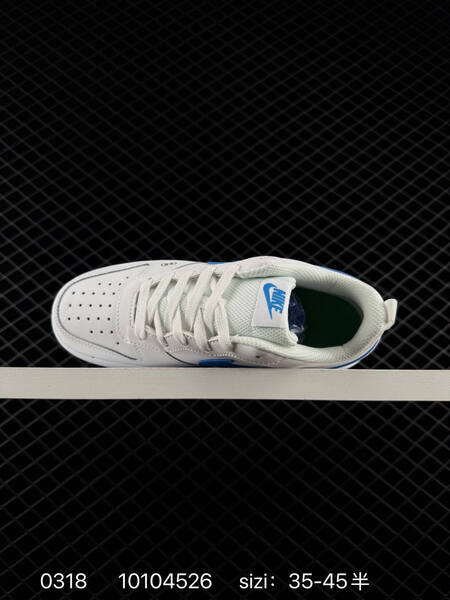 Nike Court Borough Low 2 GS White Blue Green 35-45 5 casual lifestyle
