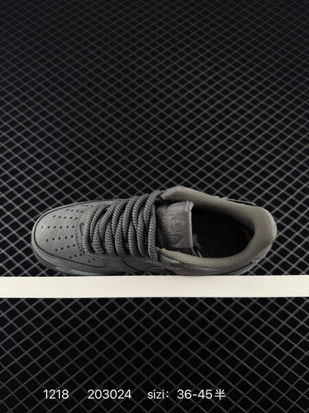 Nike Air Force 1 07 dark gray black EU 36-45 5 lifestyle