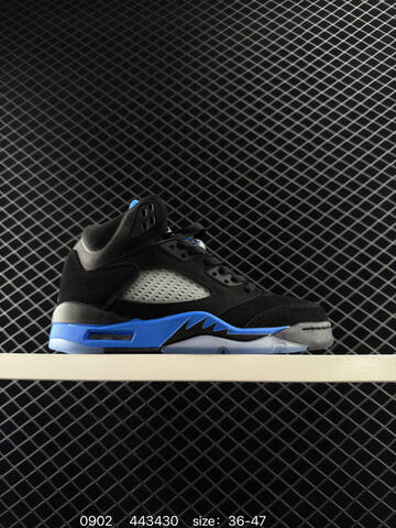 Jordan Air Jordan 5 Retro White Purple Teal Black Black Red Yellow EU 36-47 Basketball Shoe - Unisex (BS-80782)