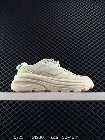 HOKA ONE ONE Other HOKA ONE Ortholite HO AAA Quality Replica High-end Men s And Women s Fashion Sports Running And Basketball Shoes Up To 95 Off Retail During The Current Promotion Grey Off White EU 36-45 Running Shoe Running Sneakers (BS-86541)