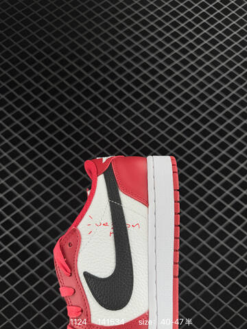 Jordan Air Jordan 1 Low OG SP White Red Black EU 40-47 Sneaker - Men's (BS-80202)