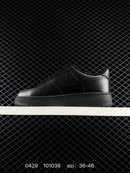 Nike Air Force 1 '07 Low black 36-46 casual lifestyle