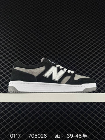 New Balance NM480 Black Gray White EU 39-45 Skate Shoe - Unisex (BS-82385)
