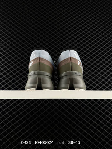 On Cloudmonster Hyper Mist Blue Olive Brown Gray EU 36-45 Running Shoe Running Sneakers - Unisex BS-85340