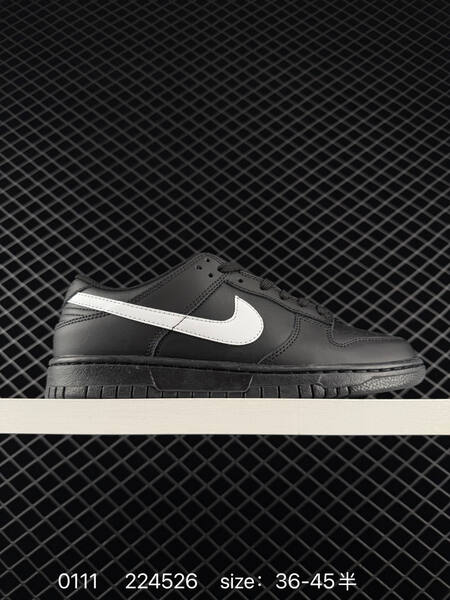 Nike SB Dunk Low Black White EU 36-45 5 skate lifestyle
