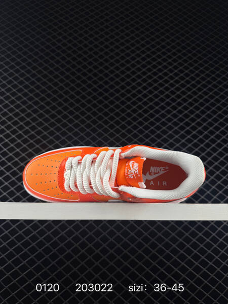 Nike Air Force 1 07 Low orange white EU 36-45 lifestyle