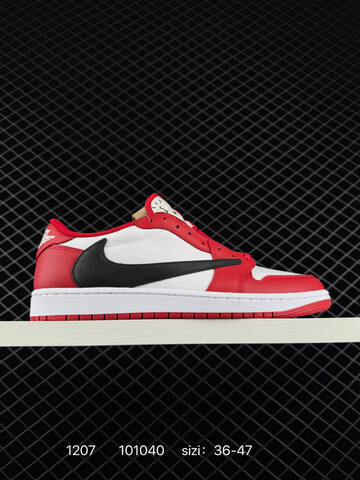 Jordan Air Jordan 1 Low OG SP White Red Black EU 36-47 Sneaker - Unisex (BS-80095)