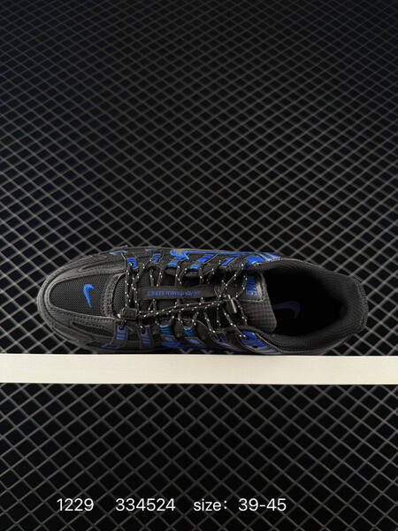 Nike P-6000 Black Blue and Silver Black EU 39-45 running lifestyle