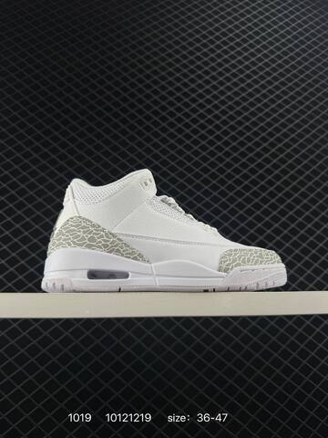 Jordan Air Jordan 3 Retro White Blue Grey Black EU 36-47 Basketball Shoe - Unisex BS-80478