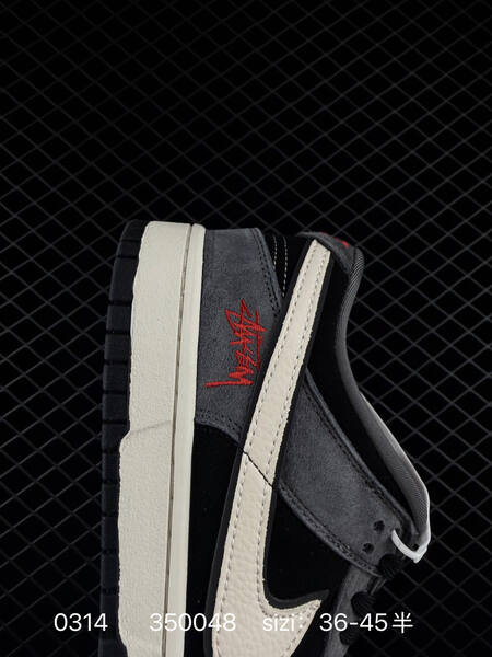 Nike Dunk Low Retro black grey white with red accents EU 36-45 skate lifestyle