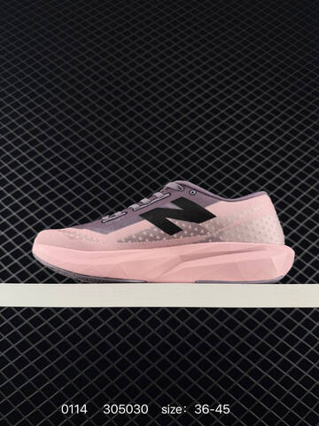 New Balance FuelCell Rebel V4 Light Pink Purple Black EU 36-45 Running Shoe - Unisex (BS-82395)