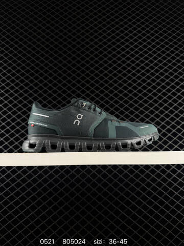 On Running Cloud 5 Dark Green And Grey White EU 36-45 Running Shoe Running Sneakers - Unisex BS-85258