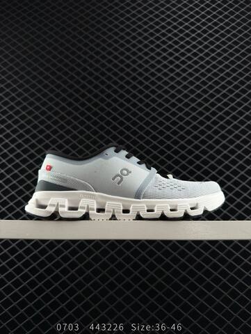 On Cloud X 4 Ivory Pale Pink Coral Black EU 36-46 Running Shoe Running Sneakers - Unisex (BS-85538)