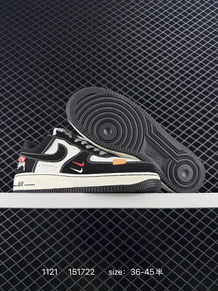 Nike Air Force 1 07 Low white black gum EU 36-45 casual lifestyle