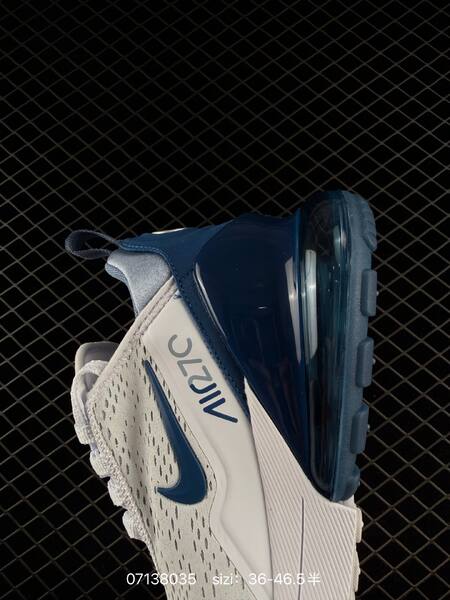 Nike Air Max 270 white navy blue light blue EU 36-46 5 running