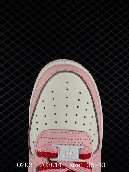 Nike Air Force 1 Low pink white red gum 36-40 casual lifestyle