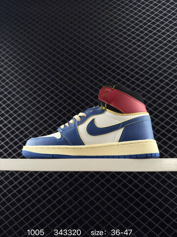Jordan Air Jordan 1 Retro Mid HV8563-600 White Black Red Cream Grey EU 36-47 Basketball Shoe - Unisex (BS-80574)