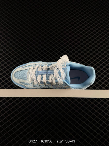 Nike P-6000 light blue/white with navy accents 36-41 running lifestyle