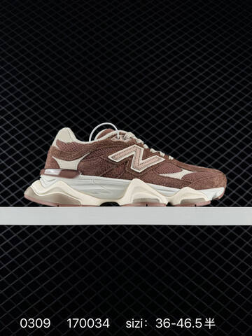 New Balance 9060 Brown Off White Beige EU 36-46 5 Sneaker - Unisex (BS-82325)