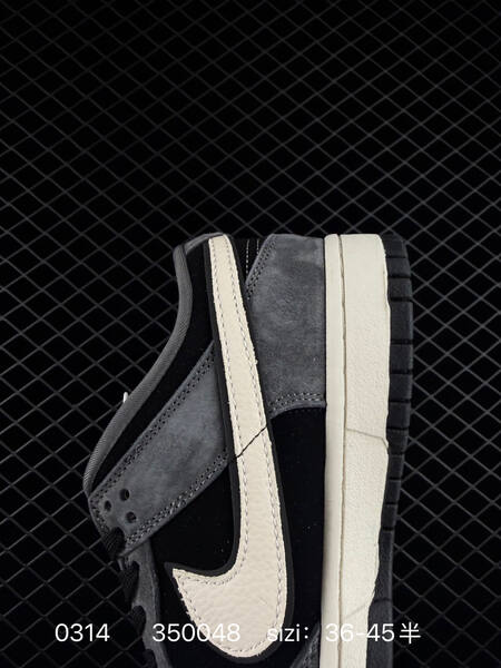 Nike Dunk Low Retro black grey white with red accents EU 36-45 skate lifestyle
