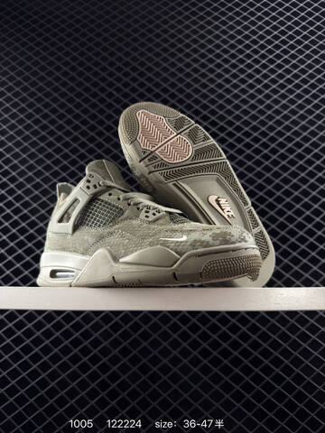 Jordan Air Jordan 4 Retro HF4340-800 Olive Green Beige White EU 36-47 Basketball Shoe - Unisex (BS-80571)