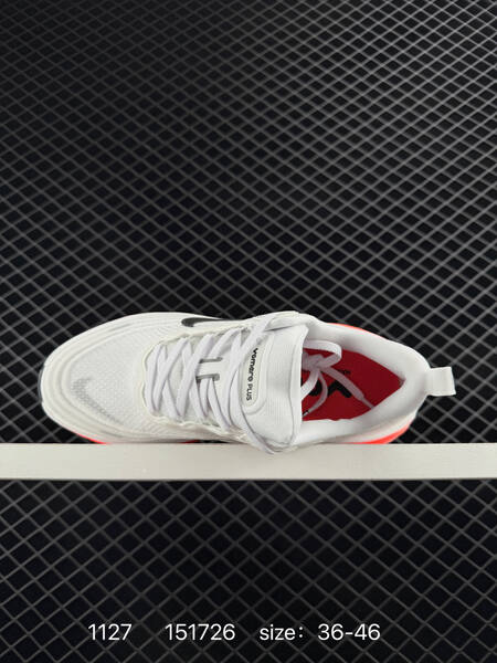 Nike Air Zoom Vomero Plus ReactX HV8150-003 white grey neon coral 36-46 running lifestyle