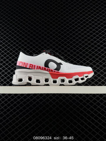 On Cloudmonster 2 White Red Black Cream EU 36-45 Running Shoe Running Sneakers - Unisex BS-84924