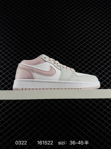 Jordan Air Jordan 1 Low Light Blue White Dark Navy Light Grey Light Pink EU 36-45 Skate Shoe - Unisex (BS-79629)