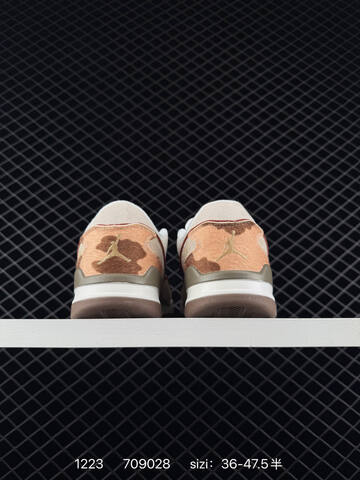 Jordan Flight Court Beige White Brown Red EU 36-47 5 Sneaker - Unisex (BS-80005)