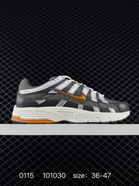 Nike P-6000 grey white orange EU 36-47 running lifestyle