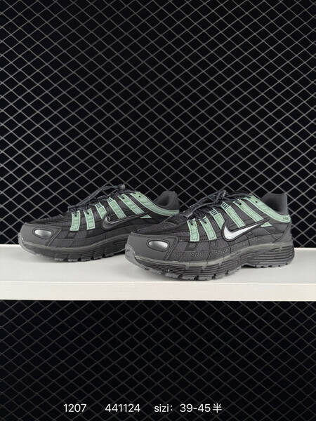 Nike P-6000 black anthracite with mint green EU 39-45 running lifestyle
