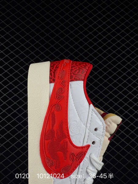 Nike Blazer Low 77 Jumbo white red 36-45 5 lifestyle
