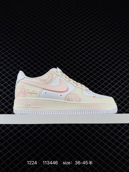 Nike Air Force 1 07 White Cream Pink EU 36-45 5 lifestyle