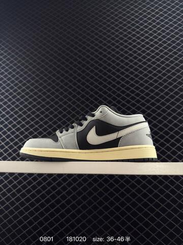 Jordan Air Jordan 1 Low Off White Dark Grey White EU 36-46 Sneaker - Unisex (BS-80985)