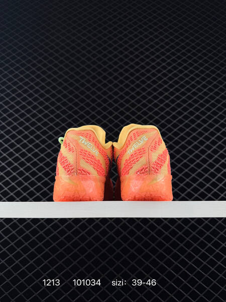 Nike JA 3 orange yellow with mint laces 39-46 basketball lifestyle