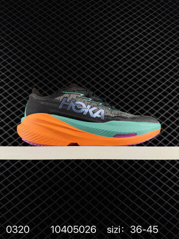 HOKA ONE ONE Mach X Grey Neon Yellow White Orange Teal EU 36-45 Running Shoe Running Sneakers - Unisex (BS-86288)