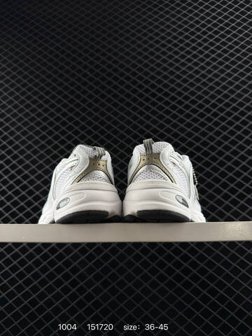 New Balance 530 white silver gold black EU 36-45 sneaker