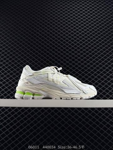 New Balance 1906A White Off White Neon Green EU 36-46 5 Sneaker - Unisex (BS-83323)