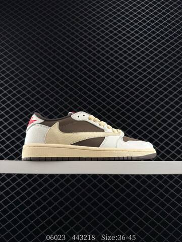 Jordan Travis Scott x Air Jordan 1 Low DM7866-14 White Black Blue Cream EU 36-45 Sneaker - Unisex (BS-81156)