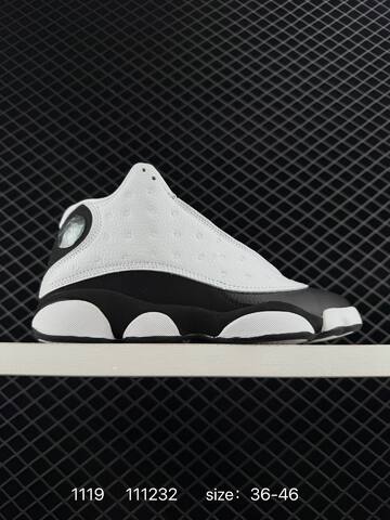 Jordan Air Jordan 13 White Yellow Black Red Peach EU 36-46 Basketball Shoe - Unisex (BS-80235)