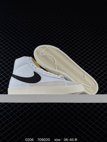 Nike Blazer Mid 77 Vintage Black White Sail EU 36-45 casual lifestyle