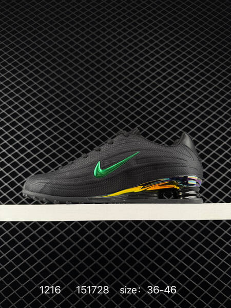 Nike Shox Z Black Green Iridescent EU 36-46 casual lifestyle