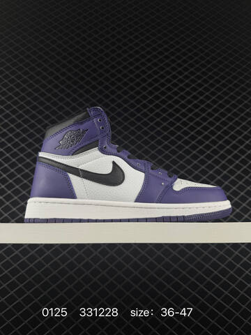 Jordan Air Jordan 1 Retro High OG White Black Brown EU 36-47 Basketball Shoe - Unisex (BS-79765)