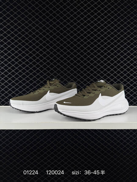Nike Revolution 8 Olive green white black EU 36-45 running lifestyle