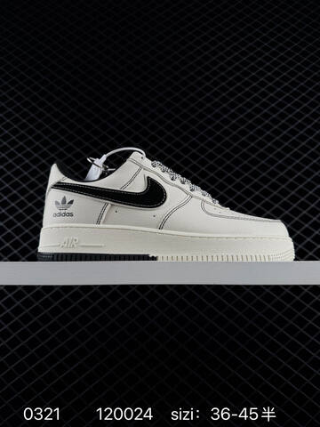 Nike Air Force 1 07 White Black EU 36-45 Lifestyle - Unisex (BS-72543)