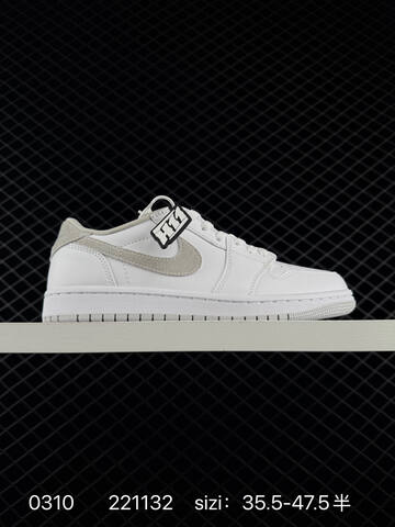 Jordan Air Jordan 1 Low White Navy Grey EU 35 5-47 5 Sneaker - Unisex (BS-79681)