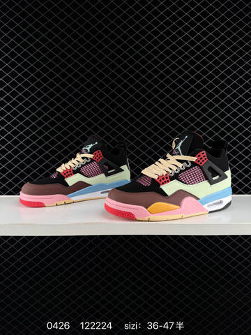 1OFF-WHITE x Jordan Air Jordan 4 h 36-47 122224 HV1278 Lifestyle - Unisex (BS-79404)