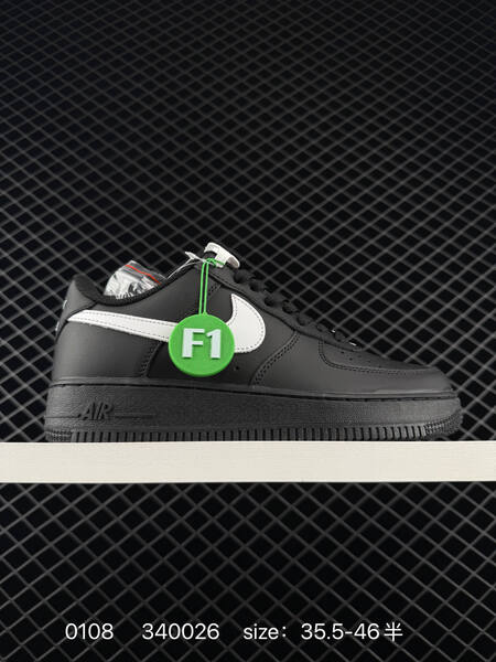 Nike Air Force 1 Black White EU 35 5-46 5 lifestyle
