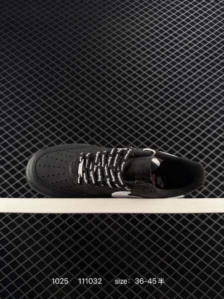 Nike Air Force 1 Low Supreme Black White EU 36-45 5 lifestyle