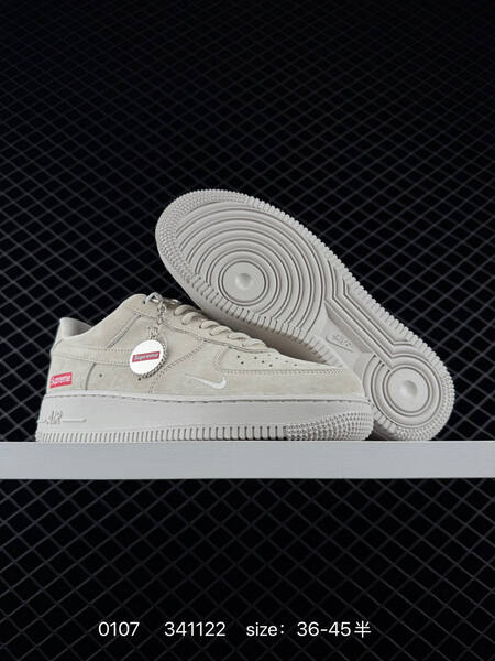 Nike Air Force 1 07 grey green suede 36-45 lifestyle